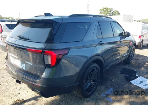 2025 Ford Explorer St-Line z USA, uszkodzony, nr VIN 1FMUK7KH1SGA96511